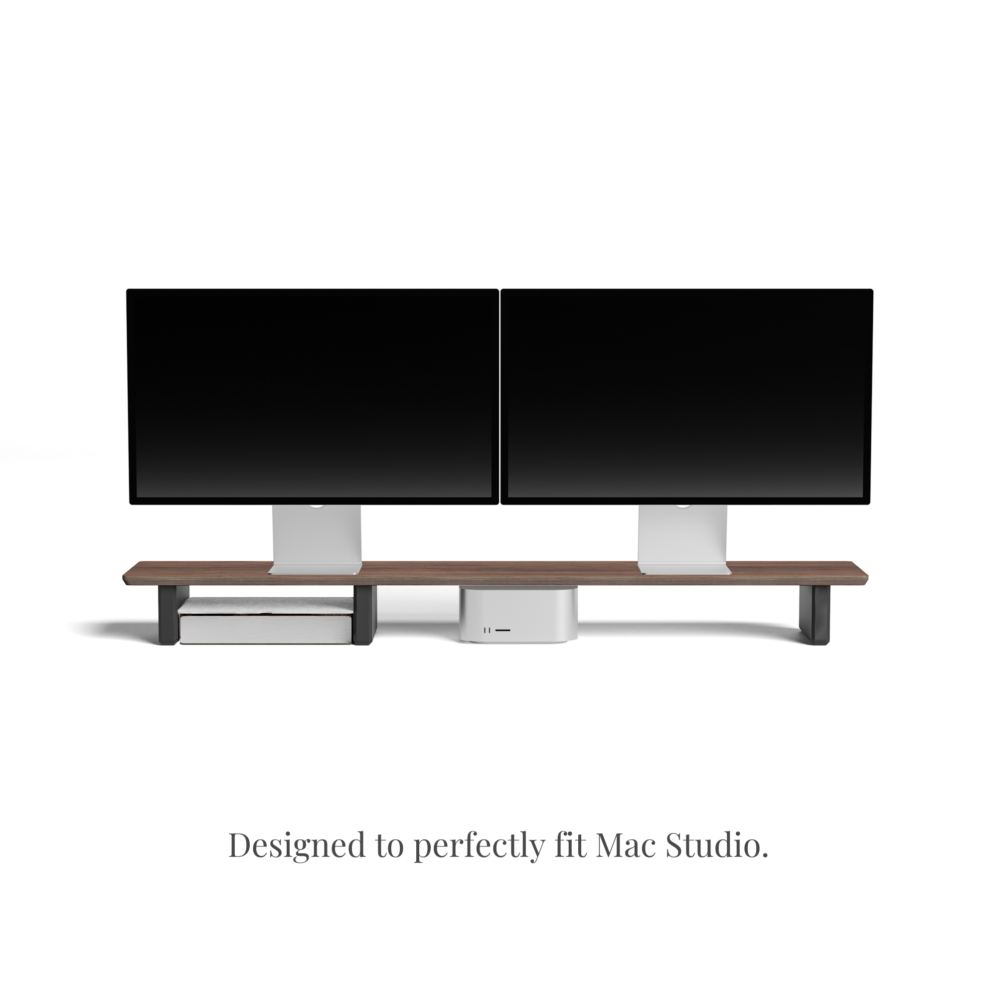 Desk Shelf Cockpit | Walnut